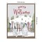 Winter Mountain Getaway portrait VII-Winter Welcome by Tara Reed 23-in. W x 28-in. H. Canvas Wall Art Print Framed